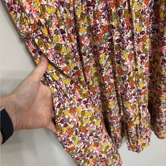 NWT Old Navy Flutter Sleeve Mini Sundress in Multicolor Floral - Size XL - Picture 6 of 9